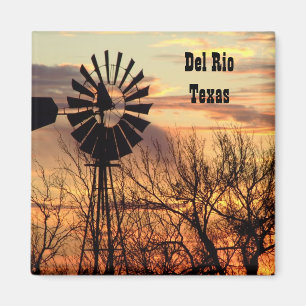 Del Rio texas souvenirkvarn Magnet