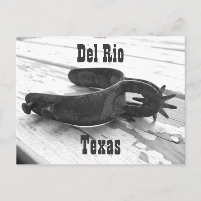 Del Rio Texas-vykort Vykort (Framsida)