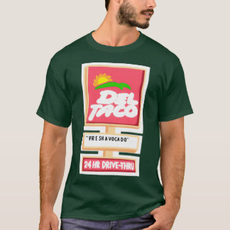 Del taco-tecken 2 t shirt