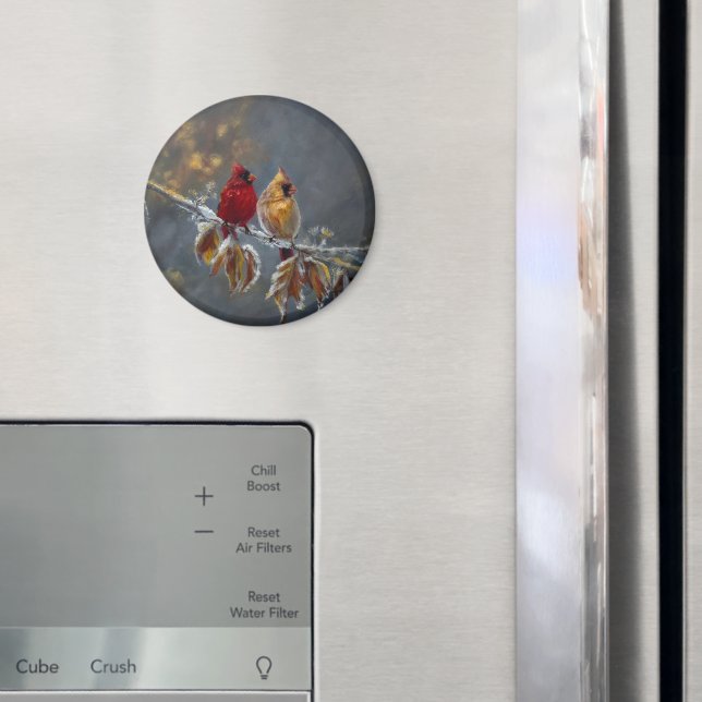 "Dela Andan" Kardinaler Magnet (In Situ (Fridge))