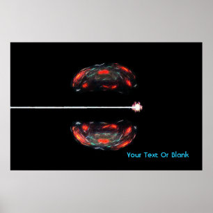 Dela Atom Poster