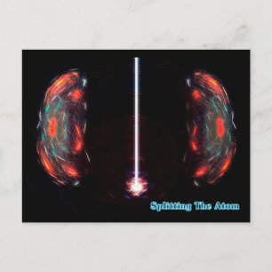 Dela Atom Vykort