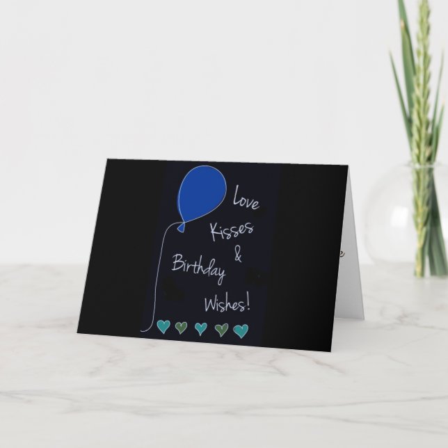 "DELA BIRTHDAYS MED DIG" FAVORITE SAK TILL MIG KORT (Framsida)