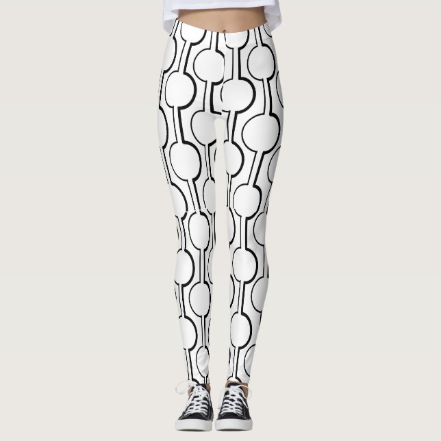 Dela cirklar leggings (Framsida)