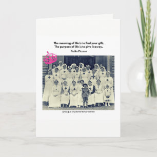 Dela den…, när du har en gåva, tack kort