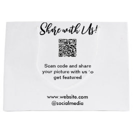 Dela din bild skanna QR-kod lägg till webbplats e-