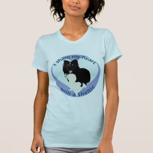 Dela din hjärta - Sheltie T-shirt