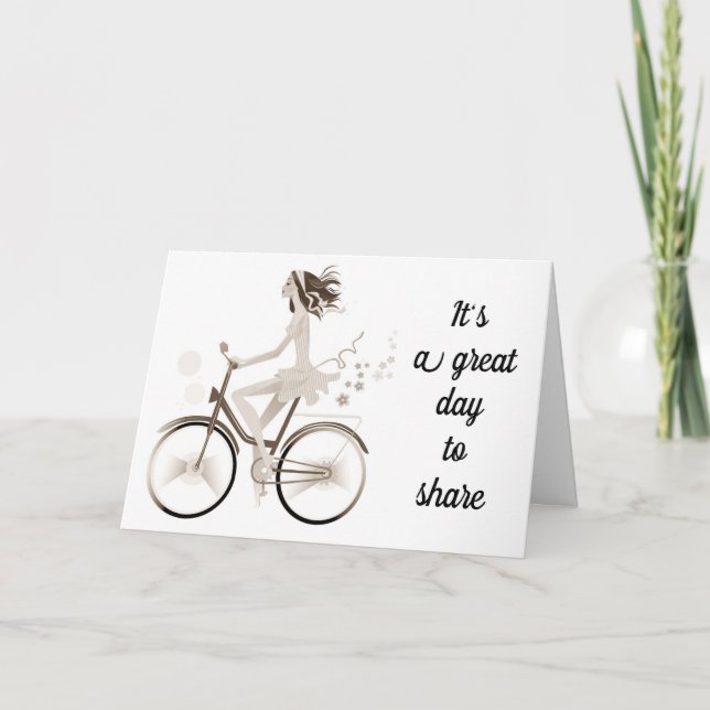 **DELA EN BIRTHDAY MED DIG** BIRTHDAY GIRL KORT (Framsida)