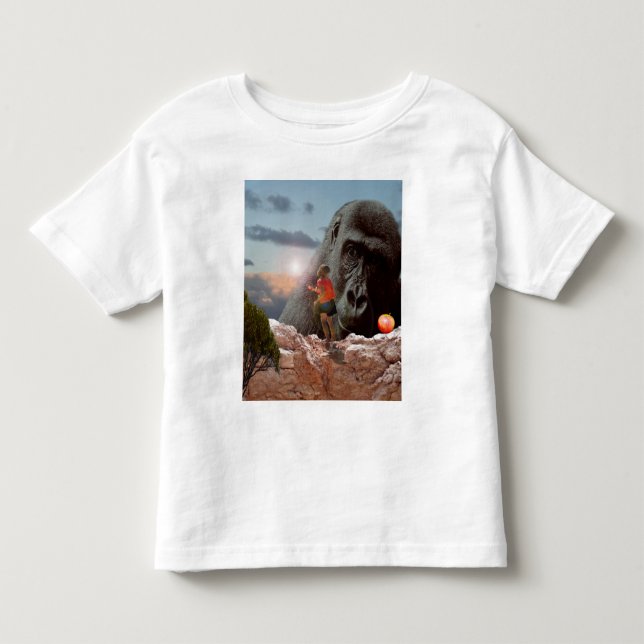 Dela ett äpple med en Gorilla. Tröja (Framsida)