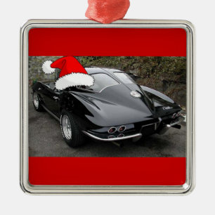 Dela fönsterkorvetter i julas julgransprydnad metall