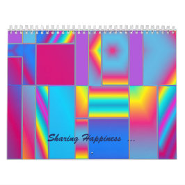 Dela Happity Abstrakt Fine Art Calendar Kalender