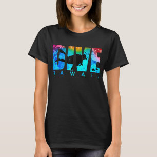Dela Hawaii med dykare och hajgrafik i T Shirt