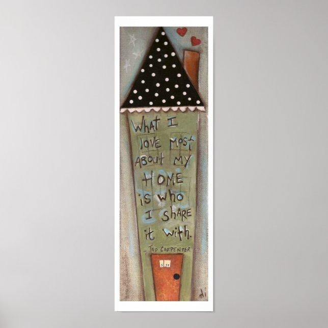 Dela HOme - Skriv ut Poster (Framsidan)