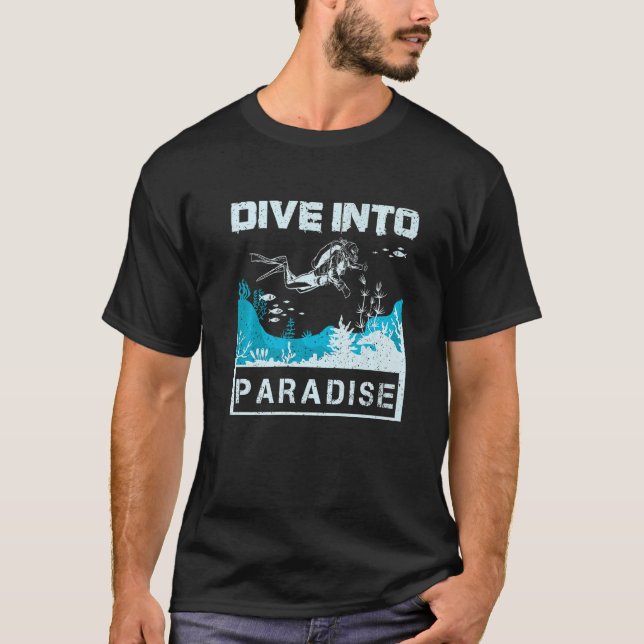 Dela in i paradise t shirt (Framsida)