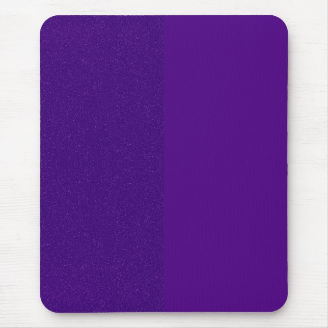 Dela Lila Glitter & Matte Mousepad - Anpassa Musmatta (Framsidan)