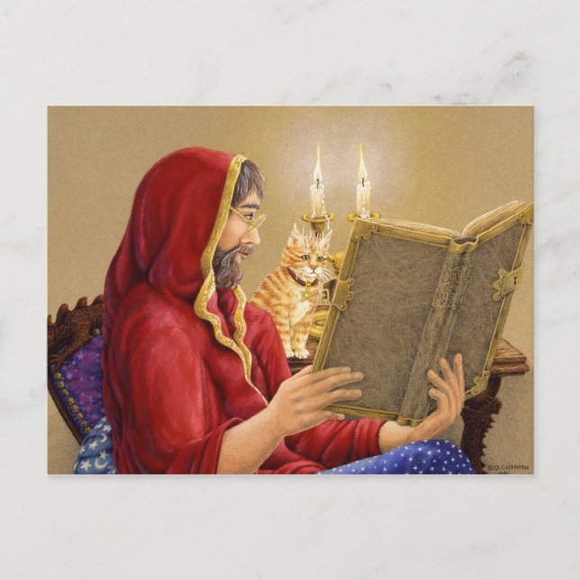 Dela magin vykort (Framsida)