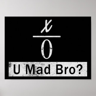 Dela med Zero - USA Mad Bro? (Poster) Poster