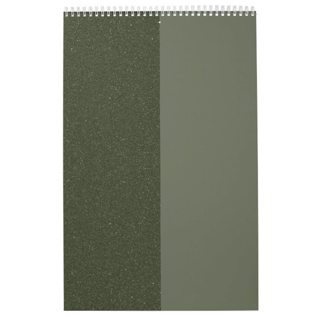 Dela Moss Grönt-väggkalender - Anpassade Kalender (Omslag)