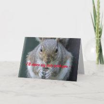 DELA NÖT KÄRLEK DIG-KORT