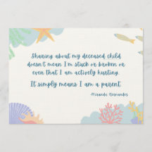 Dela om mitt avlidna barn b/c Jag är förälder