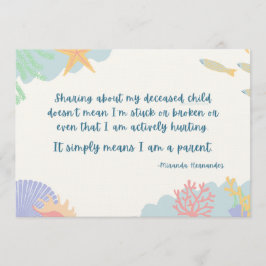 Dela om mitt avlidna barn b/c Jag är förälder Program