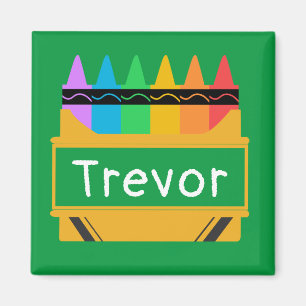 Dela Personliger för Crayon Box Magnet
