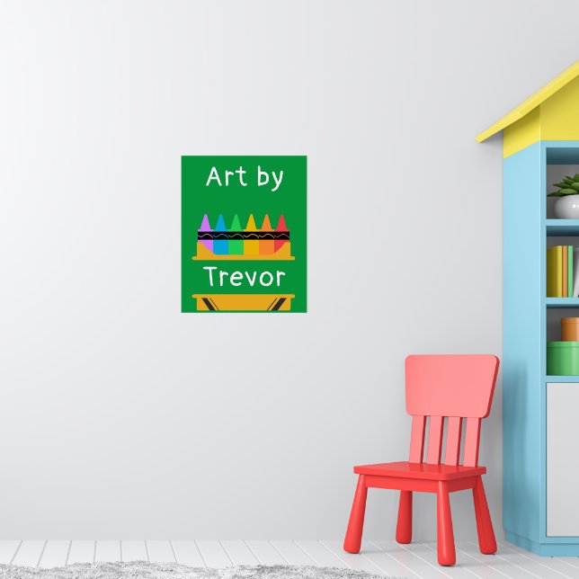 Dela Personliger för Crayon Box Poster (Barnkammare 1)