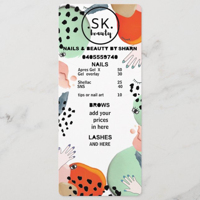 dela pris lista meny (Framsida)