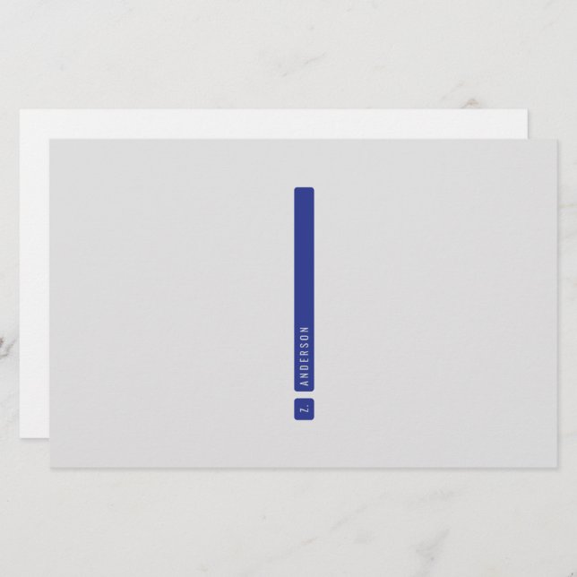 Dela Pub-stationär Brevpapper (Fram/baksida)