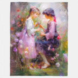 Dela Ro och Vänskap Fleecefilt