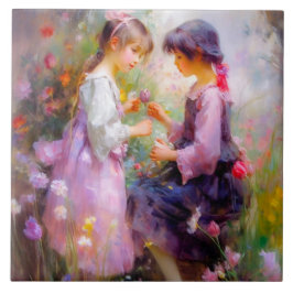 Dela Ro och Vänskap Kakelplatta