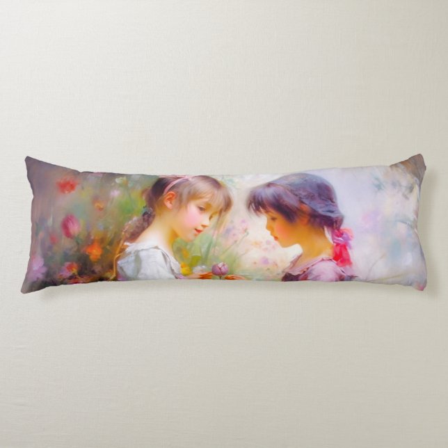 Dela Ro och Vänskap Kroppskudde (Framsidan)