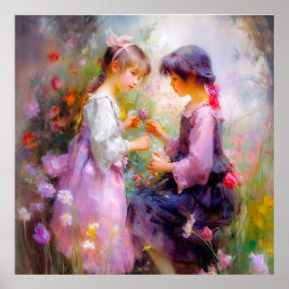 Dela Ro och Vänskap Poster