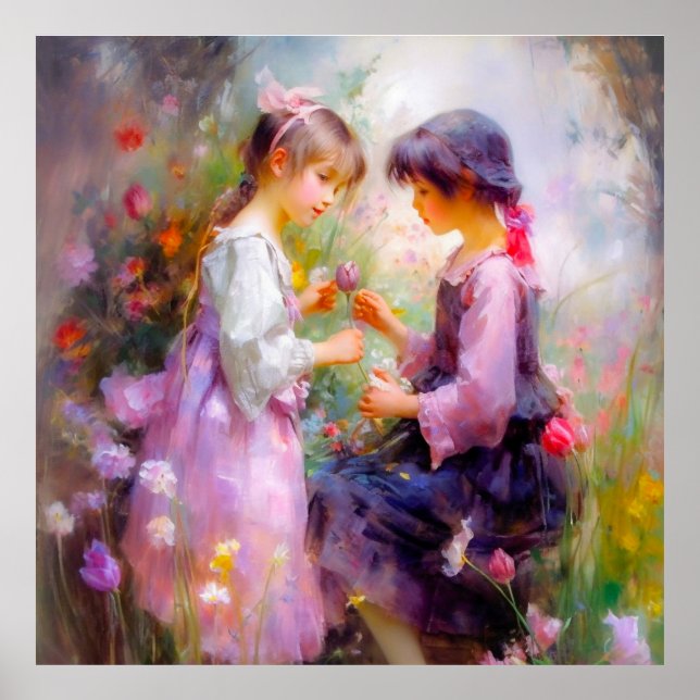 Dela Ro och Vänskap Poster (Framsidan)