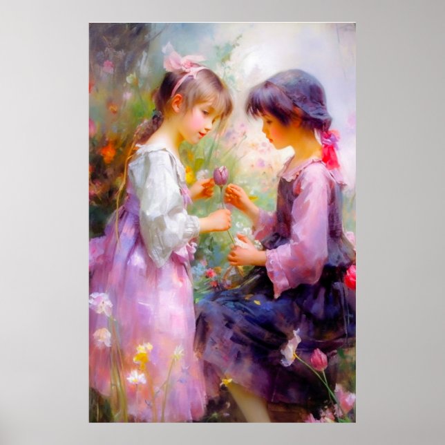 Dela Ro och Vänskap Poster (Framsidan)