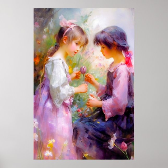 Dela Ro och Vänskap Poster (Framsidan)