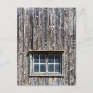 Dela sida med fönster vykort