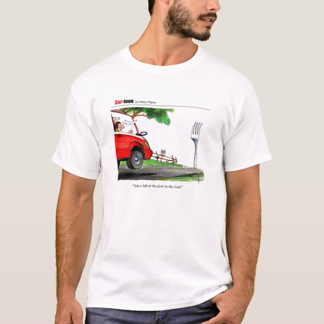 Dela sig i vägen t shirt (Framsida)