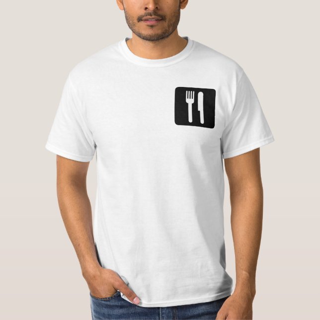 Dela sig och baktala tee (Framsida)