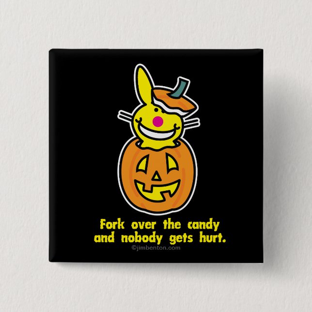 Dela sig över godisen knapp (Framsida)