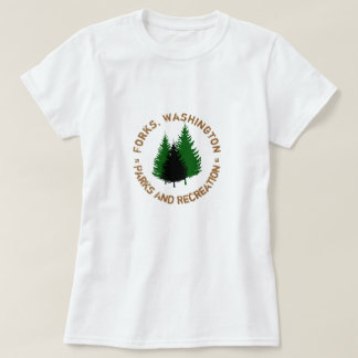 Dela sig, Washington parker och rekreationskjortan Tee Shirt