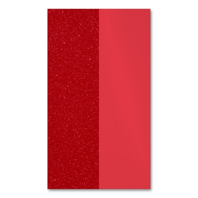 Dela Tomato-Red Affärskort Magnet - Anpassa (Framsida vertikal)