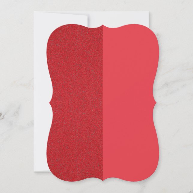 Dela Tomato Red Flat Card-kort - Anpassade (Framsida)