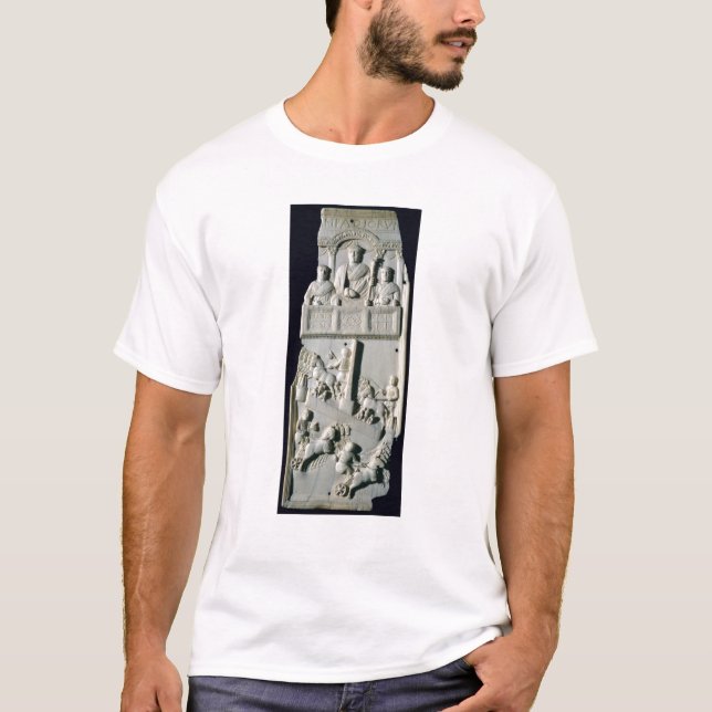 Dela upp av en diptych t-shirt (Framsida)