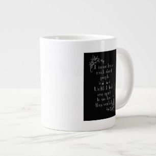 Dela upp folk, underbart mycket jumbo mugg