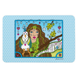 Dela ut ditt ljus Flexibel magnet 15 cm x 10 cm