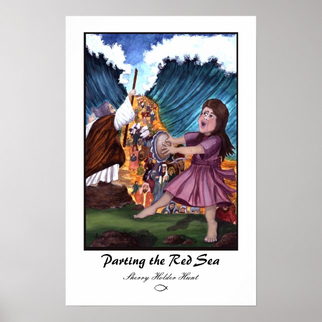 Dela ut Röda havets utskrift Poster (Framsidan)