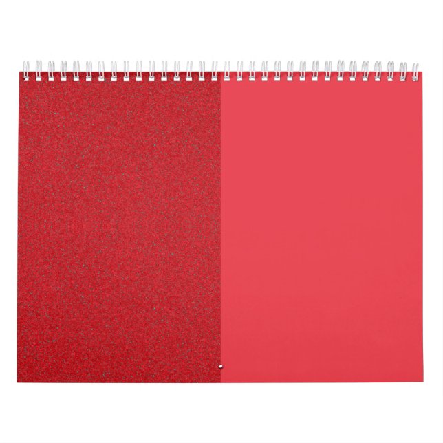 Dela ut Tomato Red Wall Calendar - Anpassa Kalender (Omslag)