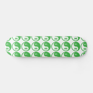 Dela vägen Yin Yang Skateboard Bräda 20,5 Cm