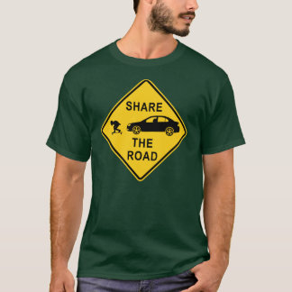 Dela vägmärket tee shirt